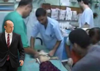 İsrail cinayətlərinin bir nümunəsi: Fələstinli ata 7 aylıq körpəsi ilə vidalaşır – Video