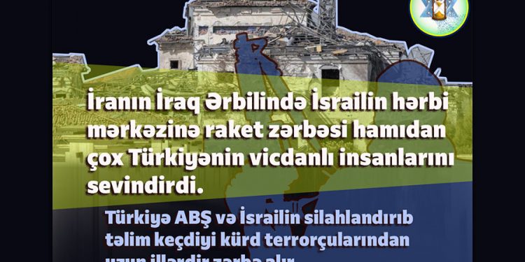 İranın İsrailin hərbi mərkəzinə zərbəsi Türkiyədə vicdanlı insanları sevindirdi