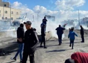 Sionistlərin hücumu zamanı 11 fələstinlinin yaralanması