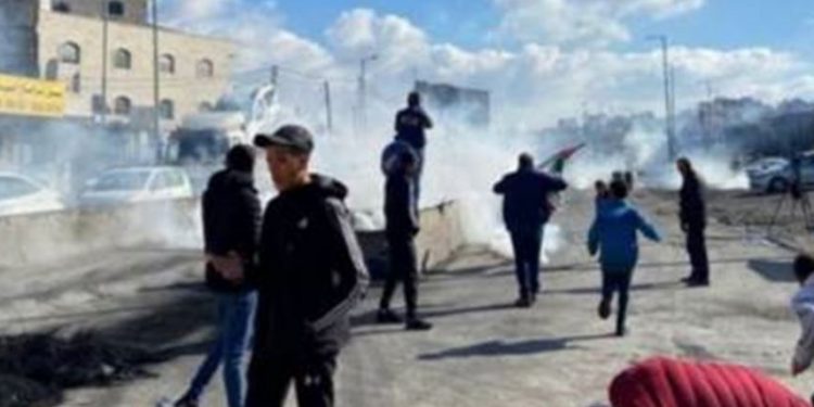 Sionistlərin hücumu zamanı 11 fələstinlinin yaralanması