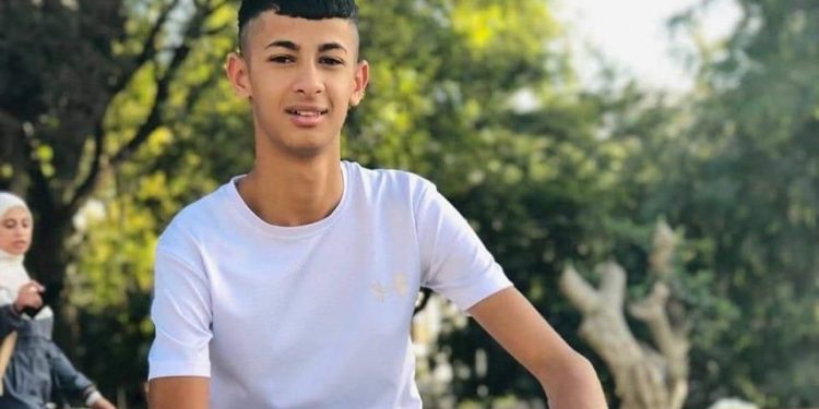 Bugün fələstinli bir yeniyetmə işğalçılar tərəfindən şəhid edilib