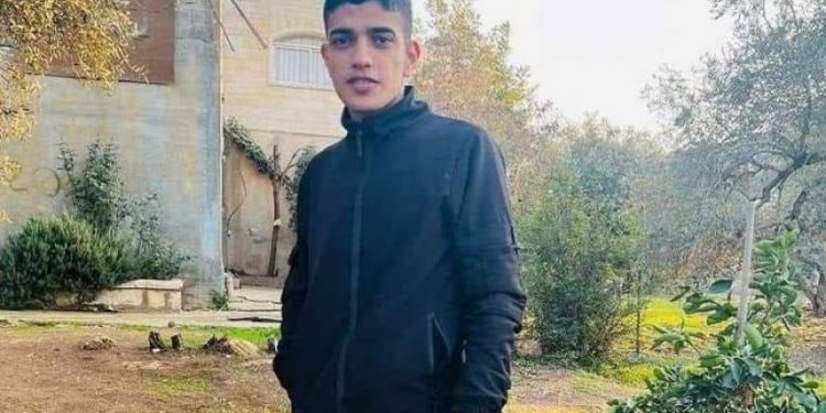 Cenin şəhərinin cənubunda 18 yaşlı fələstinli yeniyetmənin şəhadəti