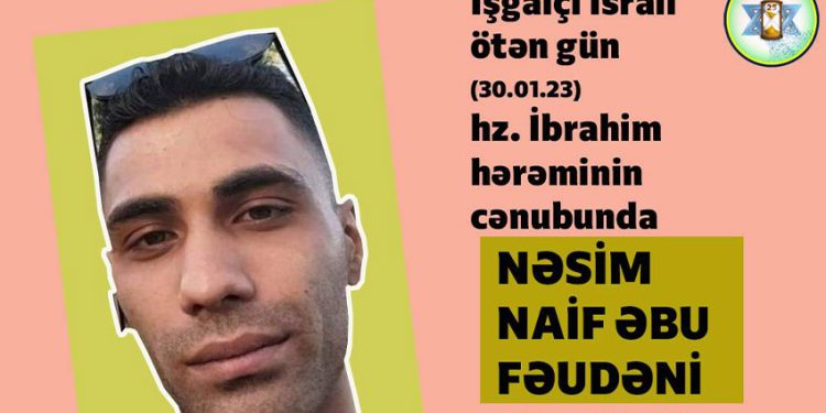 Hz. İbrahim hərəminin cənubunda daha bir müsəlman qətlə yetirildi