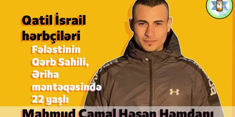 22 yaşlı Mahmud Camal şəhid edildi