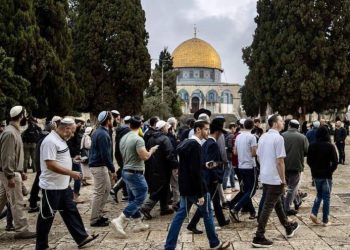 Köçkünlərin işğalçı hərbiçilərin təhlükəsizlik tədbirləri altında Məscidul-Əqsaya yenidən hücumları