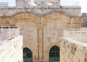 Sionist işğalçılarının Məscidul-Əqsada “Rəhmət qapısı”-na hücumu