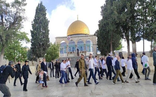 Sionist köçkünlərinin Məscidul-Əqsaya yürüşləri