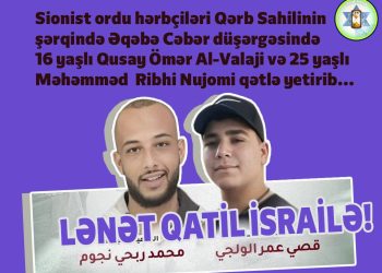 Sionistlər yetkinlik yaşına çatmamış uşağı qətlə yetirdi!