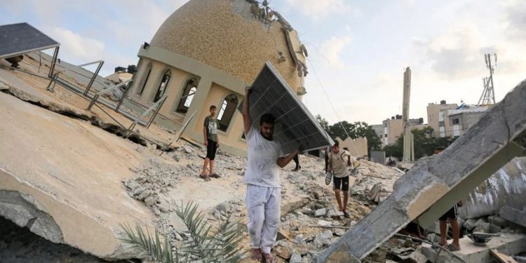 Sionist rejiminin hücumları zamanı 26 məscid dağıdılıb