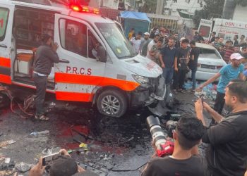 Yaralıların karvanının bombalanması nəticəsində onlarla şəhid və yaralı