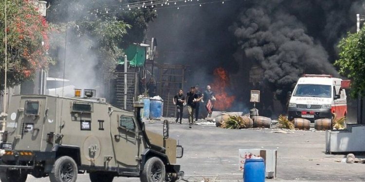 Cenində 12 fələstinlinin şəhid olması