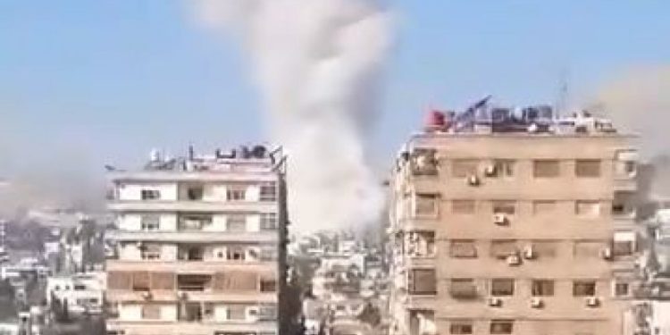 Sionist rejiminin Dəməşqdə törətdiyi terror aktı