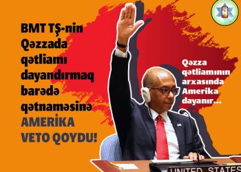 Qəzza qətliamının arxasında Amerika dayanır…