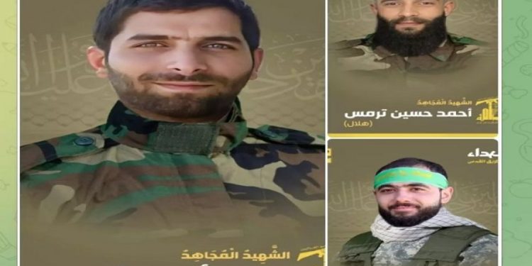 Sionist rejiminin hücumları zamanı 5 Hizbullah döyüşçüsü şəhid olub