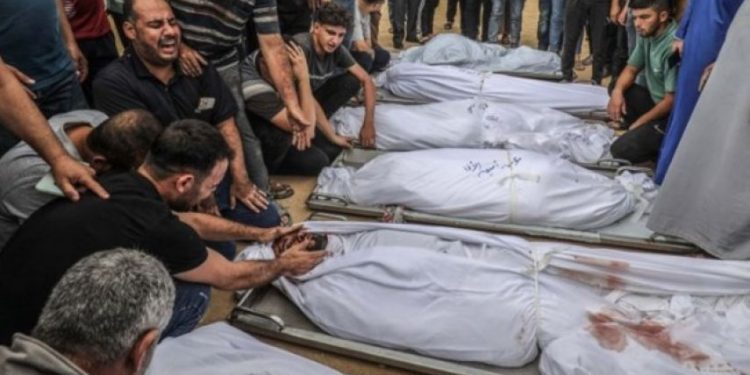 Qəzzənin Dir əl-Bələh şəhərində 12 fələstinli şəhid olub