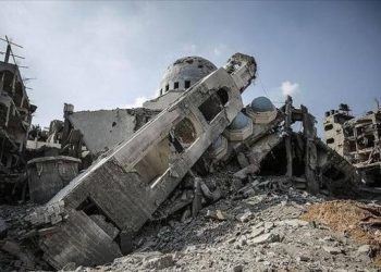 Qəzzə Vəqflər Nazirliyi: İşğalçı rejimin hücumları zamanı 604 məscid dağıdılıb