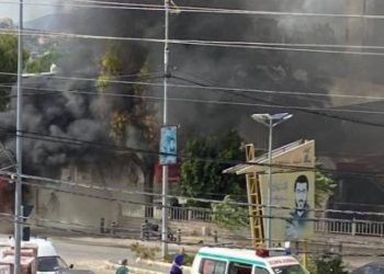 Livanın cənubundakı xəstəxananın ətrafının bombalanması və 1 şəhid, 10 yaralı