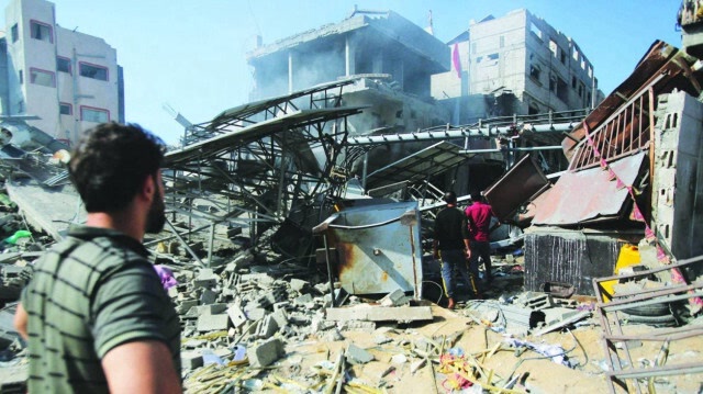 İsrail ordusu yenə də Qəzzədə BMT-ə aid bir məktəbi hədəfə alıb