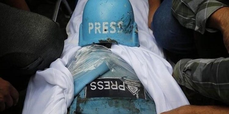 Qəzzədə şəhid olan jurnalistlərin sayı 165 nəfərə çatıb