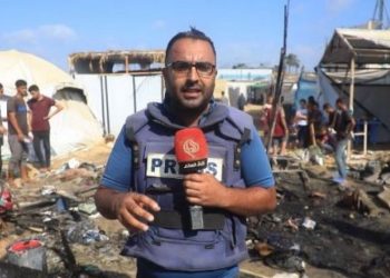 Əl-Əqsa Şəhidləri Xəstəxanasındakı qaçqın çadırlarının bombalanması