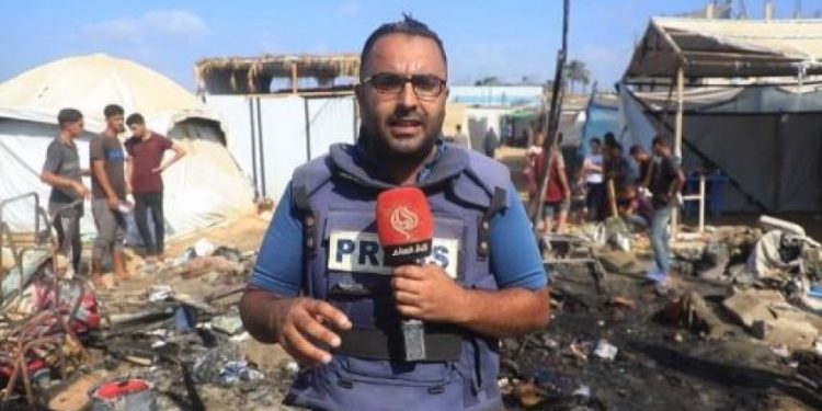 Əl-Əqsa Şəhidləri Xəstəxanasındakı qaçqın çadırlarının bombalanması