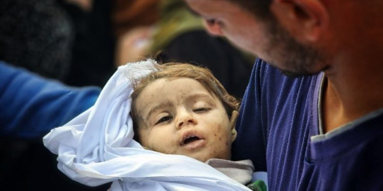 115 fələstinli körpə müharibədə doğulub və şəhid olub