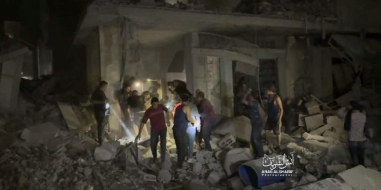 Sionistlərin Beyt-Lahiyadakı yeni cinayətində 73 nəfər şəhid olub, 100 nəfər isə yaralanıb