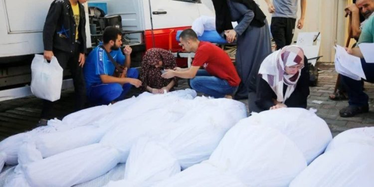 Xan Yunisdə humanitar yardım paylanılan yerə hücum və 5 şəhid