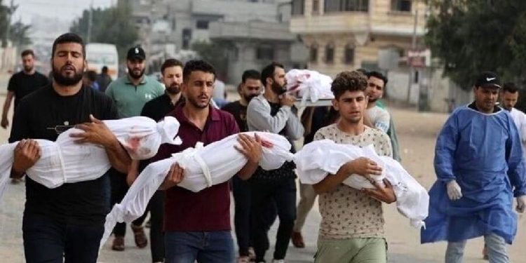 Qəzzə şəhidlərinin sayı 46 mini keçib