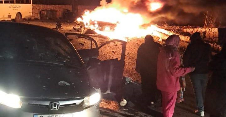 İsrailin Livanın cənubuna dron hücumu; 2 nəfər şəhid olub