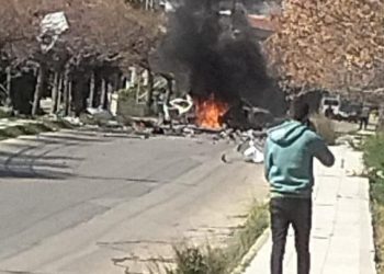 İsrailin Cənubi Livanda bir avtomobili dronla vurması