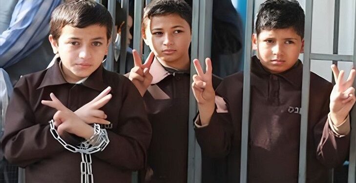 400-ə yaxın fələstinli uşağın İsrail həbsxanalarındakı əsirliyi