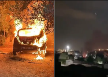 Sionistlər Fələstinin “Brouqin” qəsəbəsinə hücum ediblər