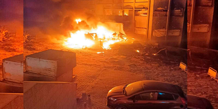 İsrail ordusu Qəzzədə xəstəxananın elektrik generatorlarını hədəfə alıb