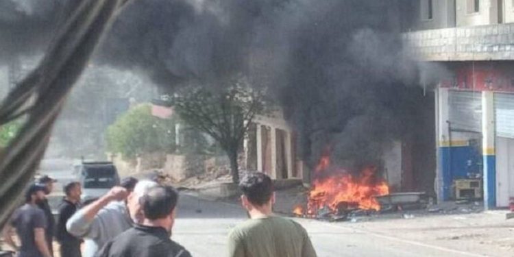 İsrailin Livanın cənubuna yenidən hücumu nəticəsində bir livanlı şəhid olub