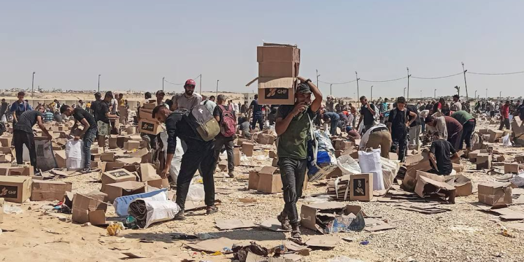 Gəzzada yardım nöqtəsi yaxınlığında İsrail atəşi nəticəsində azı 25 fələstinli öldürülüb